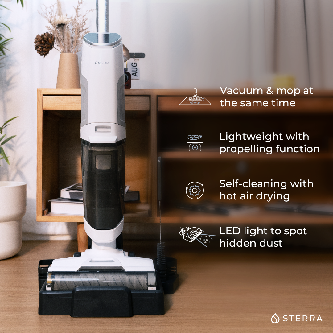 Sterra Beam™ Cordless Wet Dry Vacuum