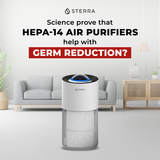 4 Scientific Reasons How HEPA14 Air Purifiers Help With Germ Reductio