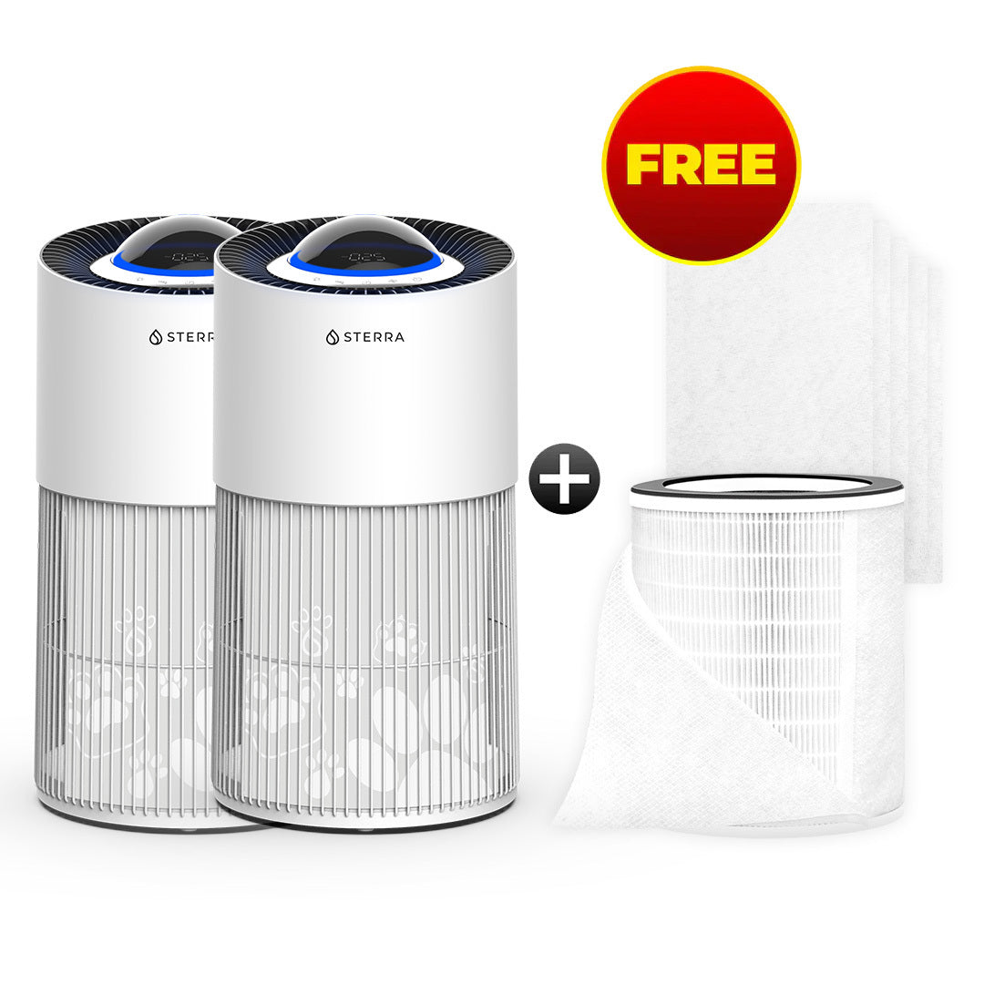 Sterra Paws™ True HEPA-14 Pet Air Purifier Bundle