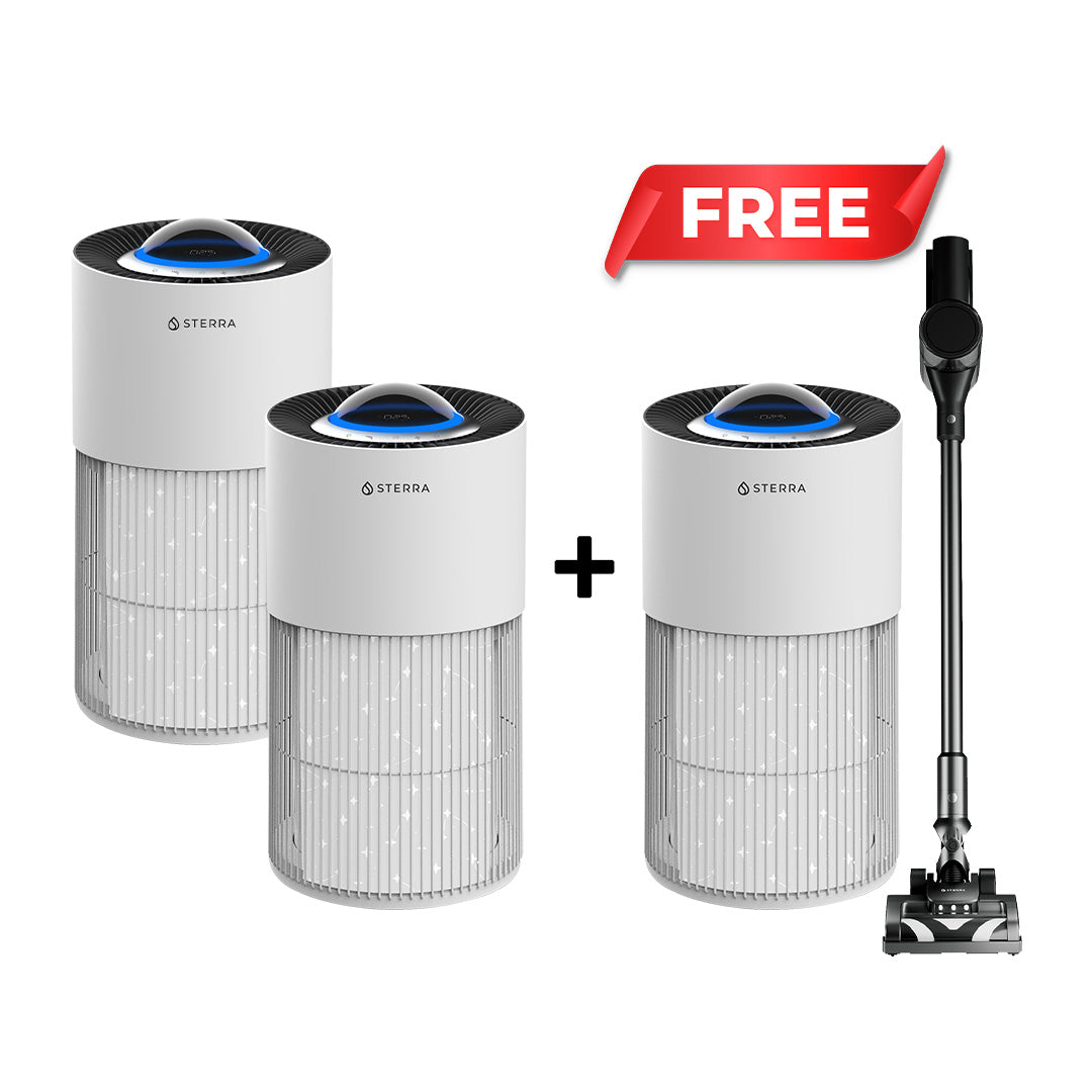 Buy 2 Get 1 Air Purifier - 2 Sterra Breeze Pro™ Air Purifiers + 1 FREE Sterra Breeze Pro™ Air Purifier