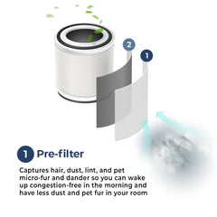 Sterra Nova™ True HEPA-11 Filter (2-in-1)