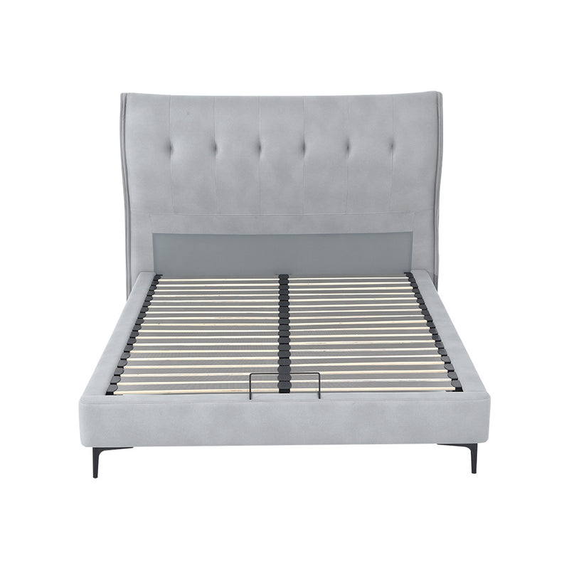 Sterra Ash™ Soft Upholstered Bed Frame