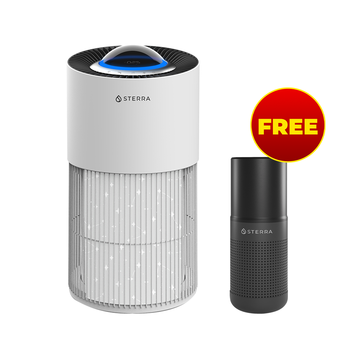 Sterra Breeze Pro™ Air Purifier + 1 FREE Sterra Nova™ Air Purifier