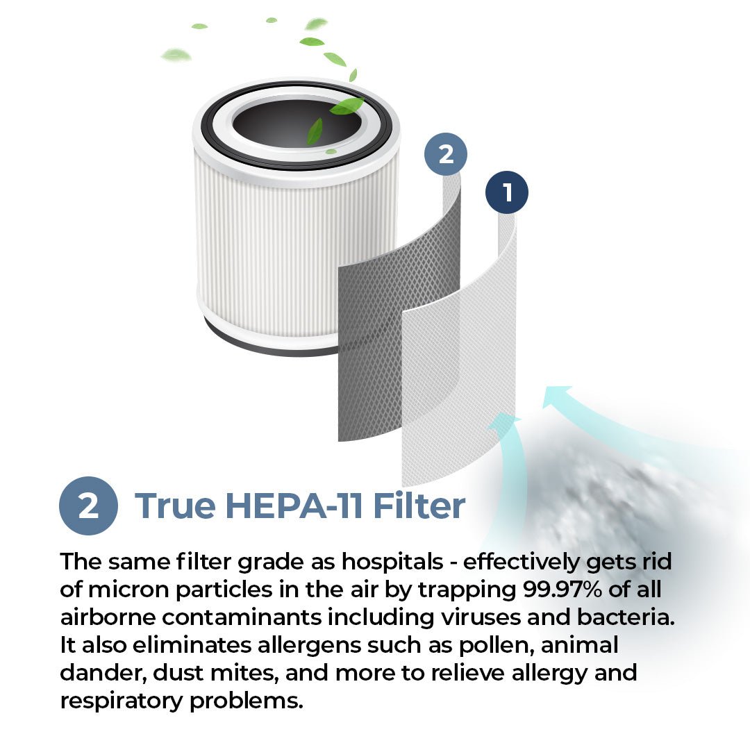 Sterra Nova™ True HEPA-11 Filter (2-in-1) - Sterra